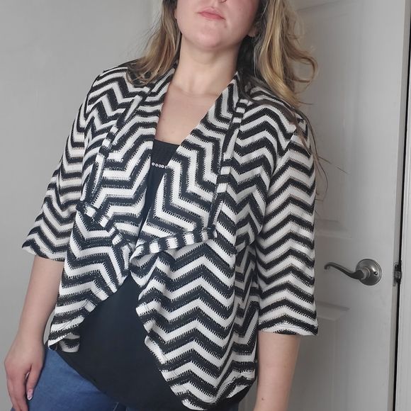 Chevron Waterfall Sweater - Picture 14 of 16